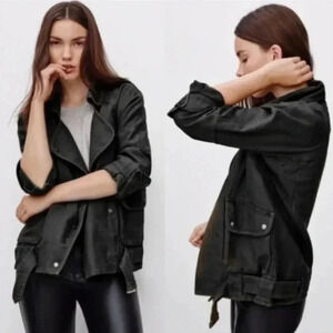 Aritzia Wilfred Free Rayder Moto Jacket